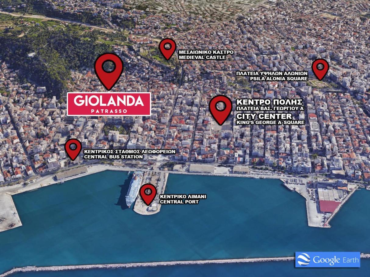 Giolanda Patrasso - Modern Apartment In The Center Of Patras Exterior foto